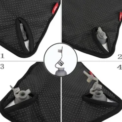 Aufblasbares Stuhlkissen – ultraweicher Komfort mit Wärmeableitung