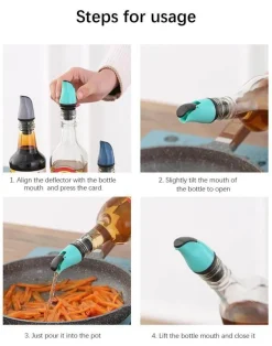 Auslaufsichere Ölflasche mit automatischem Verschluss – Unverzichtbares Küchenzubehör