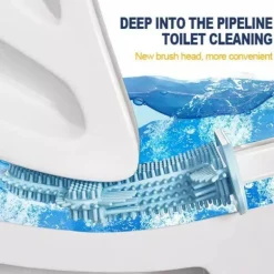 Auslaufsichere Toilettenbürste – flexibles, gründlich reinigendes Badezimmerwerkzeug