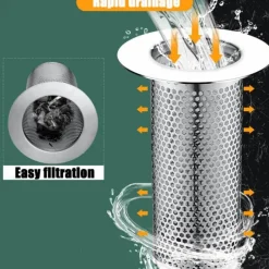 Auslaufsicherer Abflussfilter – Schutz für die Küchenspüle