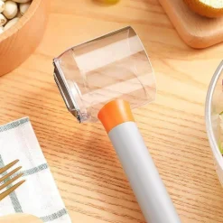 Auslaufsicherer Gemüse- und Obstschäler – Einfache Aufbewahrungslösung für die Zubereitung