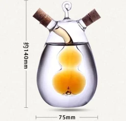 Auslaufsicherer 2-in-1-Ölflaschenspender