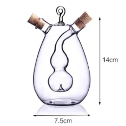 Auslaufsicherer 2-in-1-Ölflaschenspender