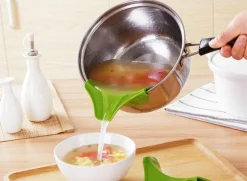 Auslaufsicherer Küchentrichter – Abtropfwerkzeug für Töpfe und Pfannen