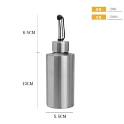 Auslaufsicherer Öltopf aus Edelstahl – Gewürzbehälter für die Küche