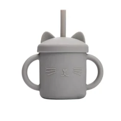 Auslaufsicherer, süßer Baby-Futterbecher