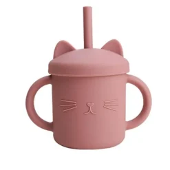 Auslaufsicherer, süßer Baby-Futterbecher
