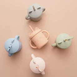 Auslaufsicherer, süßer Baby-Futterbecher