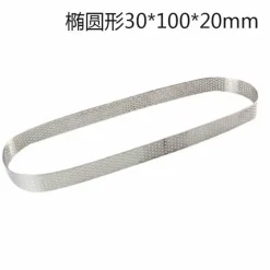 Ausstecher aus Edelstahl – vielseitige Form für Kuchen, Kekse und Pizza