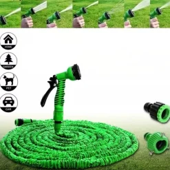 Ausziehbare Gartenschlauch-Sprühpistole – Easy Flow Bewässerungswerkzeug