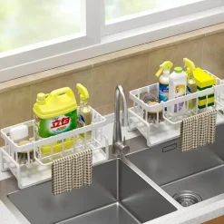 Ausziehbarer Spülbecken-Organizer – Einfache Aufbewahrungslösung für die Küche