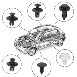 Auto-Befestigungsstift-Nietclip-Kit - 100-teiliges Stoßstangenzubehör
