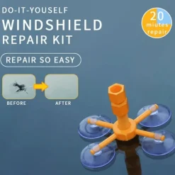 Autoglas-Reparaturwerkzeug – Windschutzscheiben-Befestigungssatz