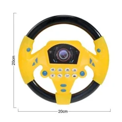 Auto-Lenkrad-Spielzeug – Elektrisches Simulationsspielset für Kinder