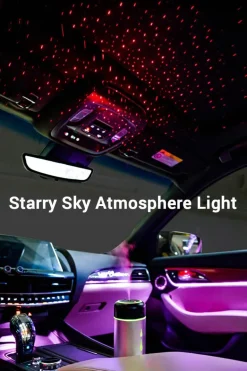 Auto-Luftbefeuchter mit Atmosphärenlicht – Luftbefeuchter für Komfort