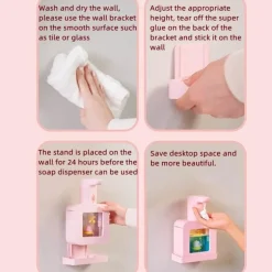 Automatic Pet Soap Dispenser - Transparent Design for Easy Use