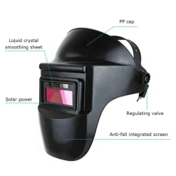 Automatisch abdunkelnder Solar-Schweißhelm – Einstellbarer Farbton 49-13