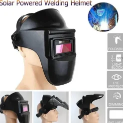 Automatisch abdunkelnder Solar-Schweißhelm – Einstellbarer Farbton 49-13