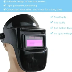 Automatisch abdunkelnder Solar-Schweißhelm – Einstellbarer Farbton 49-13