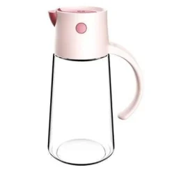 Automatischer, auslaufsicherer Ölspender aus Glas – Küchenflasche
