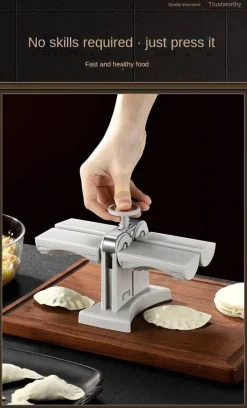 Automatischer Doppel-Teigtaschen-Maker – Voll ausgestattetes Küchengerät