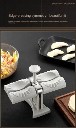 Automatischer Doppel-Teigtaschen-Maker – Voll ausgestattetes Küchengerät