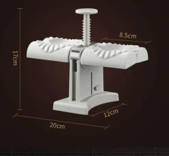 Automatischer Doppel-Teigtaschen-Maker – Voll ausgestattetes Küchengerät
