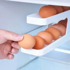 Automatischer Eierrollständer-Organizer