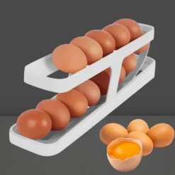 Automatischer Eierrollständer-Organizer