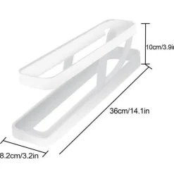Automatischer Eierrollständer-Organizer