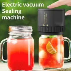Automatischer elektrischer Vakuumierer für Einmachgläser – One-Touch, auslaufsicher