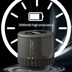 Automatischer elektrischer Vakuumierer für Einmachgläser – One-Touch, auslaufsicher