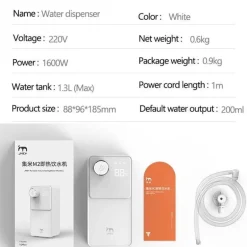 Automatischer elektrischer Wasserspender - Tragbare Sofortwasserpumpe