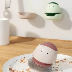 Automatischer Flüssigkeitsspender, Spülbürste – Küchenreinigungswerkzeug