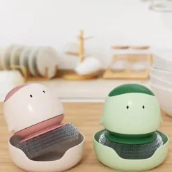 Automatischer Flüssigkeitsspender, Spülbürste – Küchenreinigungswerkzeug