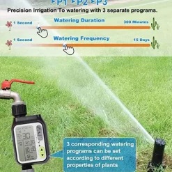 Automatischer Gartenbewässerungstimer - Intelligenter Bewässerungssensor