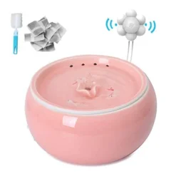 Automatischer Haustier-Wasserbrunnen – intelligenter Keramikspender für Katzen und Hunde