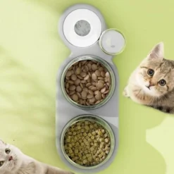 Automatischer Katzenfutter- und Wasserspender – Intelligente Lösung zur Haustierfütterung