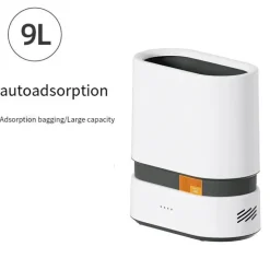 Automatischer Mülleimer mit freihändiger Bedienung und Beutelspender – praktische Lösung zur Abfallentsorgung