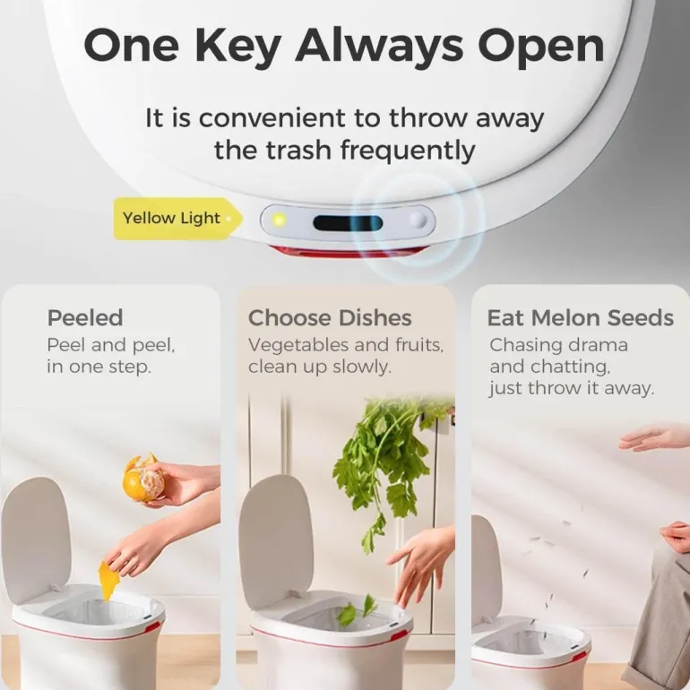 Automatischer Sensor-Mülleimer – Smart Bagging-Funktion
