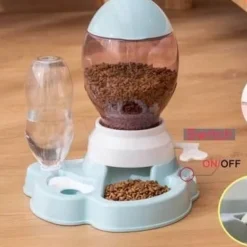 Automatischer Tierfutterspender - Interaktiver 2-in-1-Futterspender