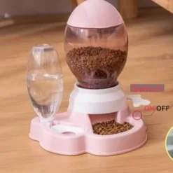 Automatischer Tierfutterspender - Interaktiver 2-in-1-Futterspender