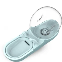 Automatischer Trinkbrunnen für Haustiere – Wasserspender für Hunde und Katzen im Schneckendesign