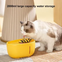 Automatischer Trinkbrunnen für Haustiere – Honey Flow Design
