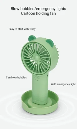 Automatischer USB-Seifenblasenbläser - Magische Ventilatormaschine