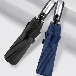 Automatischer UV-Regenschirm – windabweisendes, schlankes Design