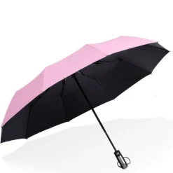 Automatischer UV-Regenschirm – windabweisendes, schlankes Design