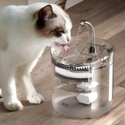 Automatischer Wasserbrunnen für Haustiere – Sensoraktivierter Spender für Katzen und Hunde