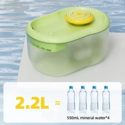 Automatischer Wasserspender für Haustiere – Leiser Futterspender mit hoher Kapazität