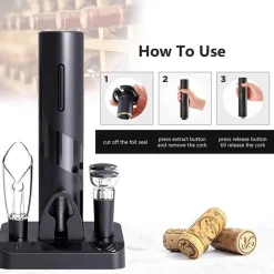Automatischer wiederaufladbarer Weinöffner – Stilvoller Korkenzieher